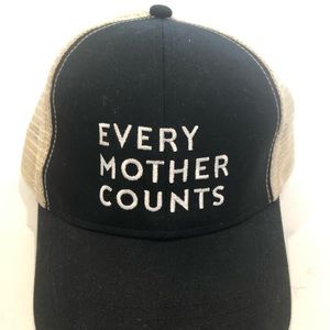 Every Mother Counts trucker hat one size